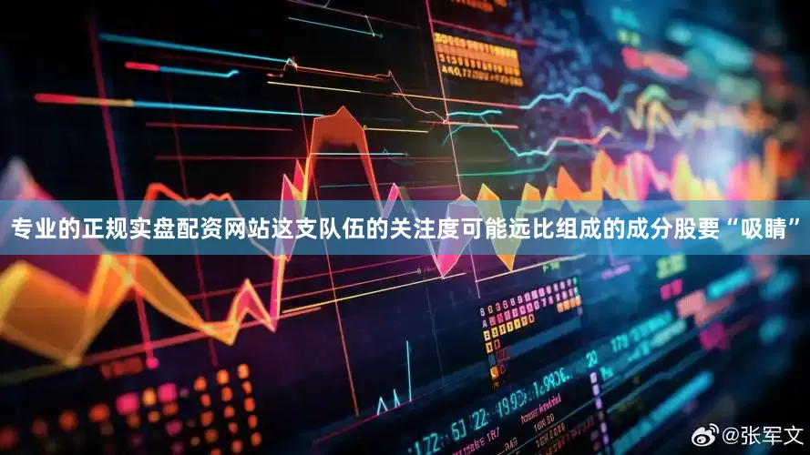 专业的正规实盘配资网站这支队伍的关注度可能远比组成的成分股要“吸睛”