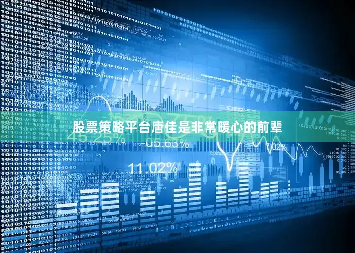 股票策略平台唐佳是非常暖心的前辈