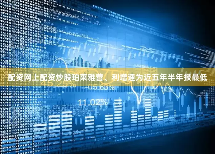 配资网上配资炒股珀莱雅营、利增速为近五年半年报最低