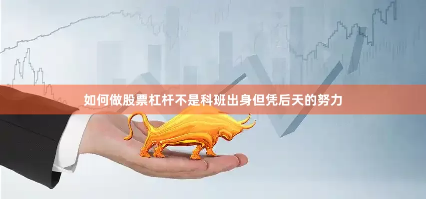 如何做股票杠杆不是科班出身但凭后天的努力